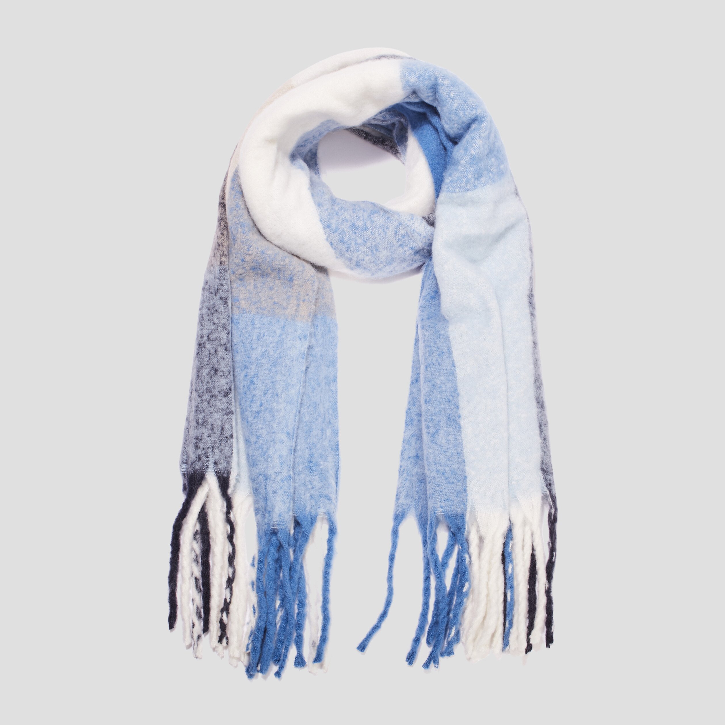 Écharpe bleu femme | La Halle