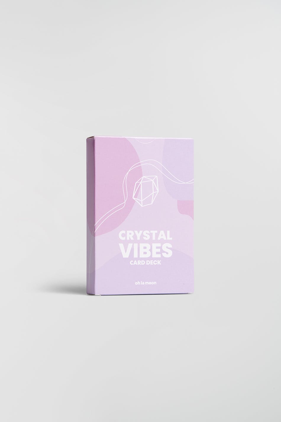 Crystal vibes card deck