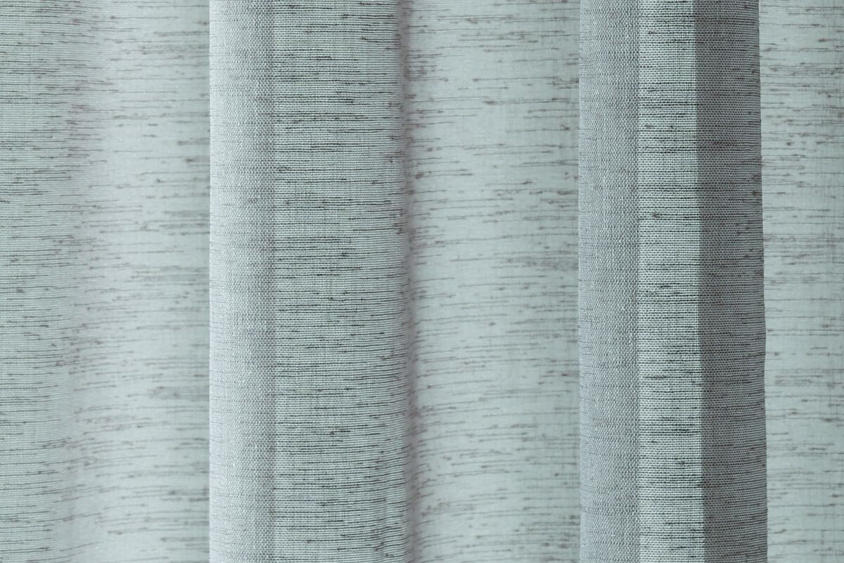 Indes Fuggerhaus Schal Oskar verdeckte Schlaufen Taupe 140 x 245 cm