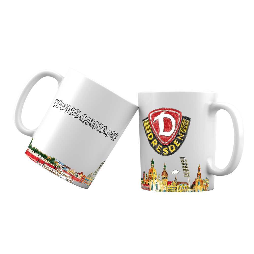 Kaffeetasse in-DY-viduell KIDS Zeichnung