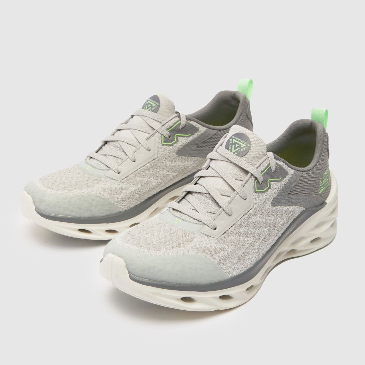 Světle šedé tenisky SKECHERS Glide Step Swift
