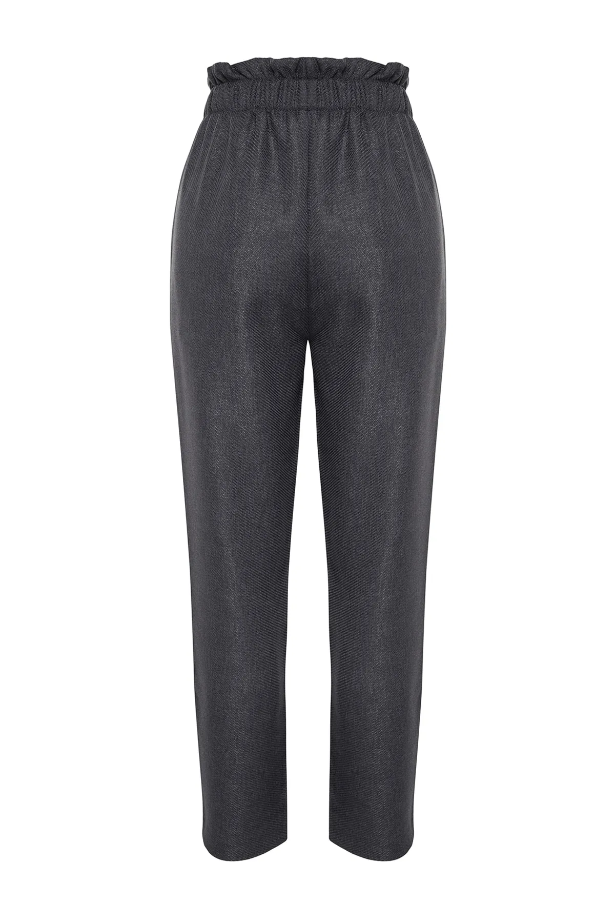 Trendyol Collection  Anthrazitfarbene, gewebte Zigarettenhose TWOAW21PL0316