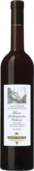 2018 Edition Sonnenstück Blauer Spätburgunder -im Barrique gereift trocken - Winzergenossenschaft Schliengen-Müllheim