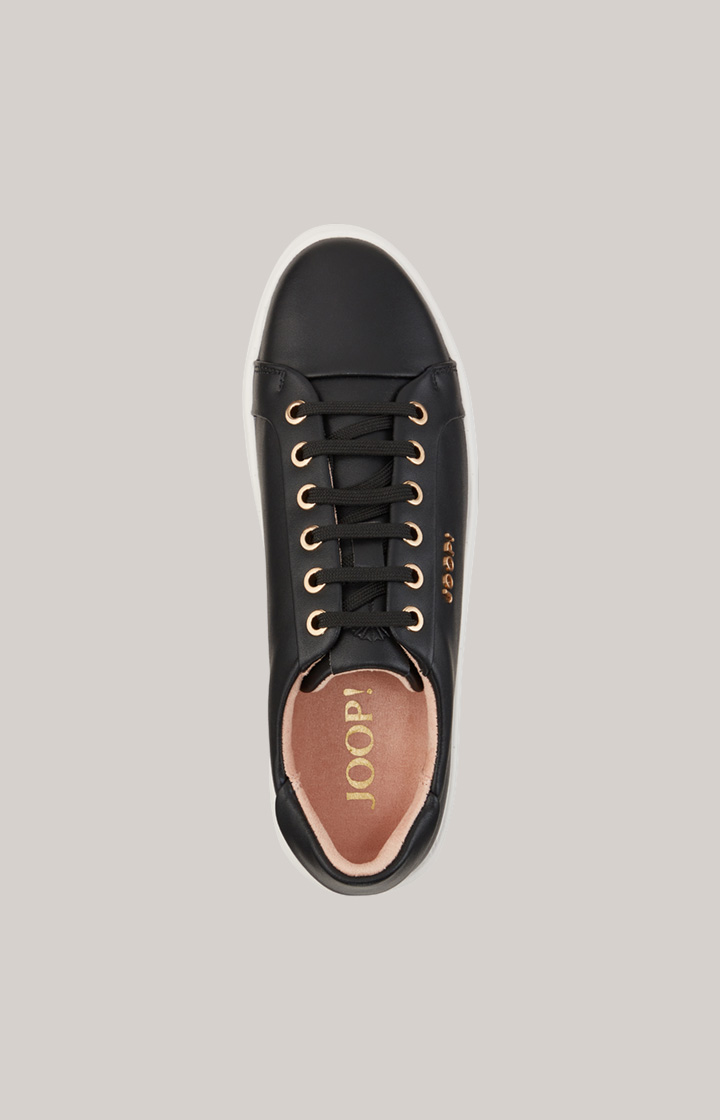 Leder-Sneaker Tinta New Daphne in Schwarz