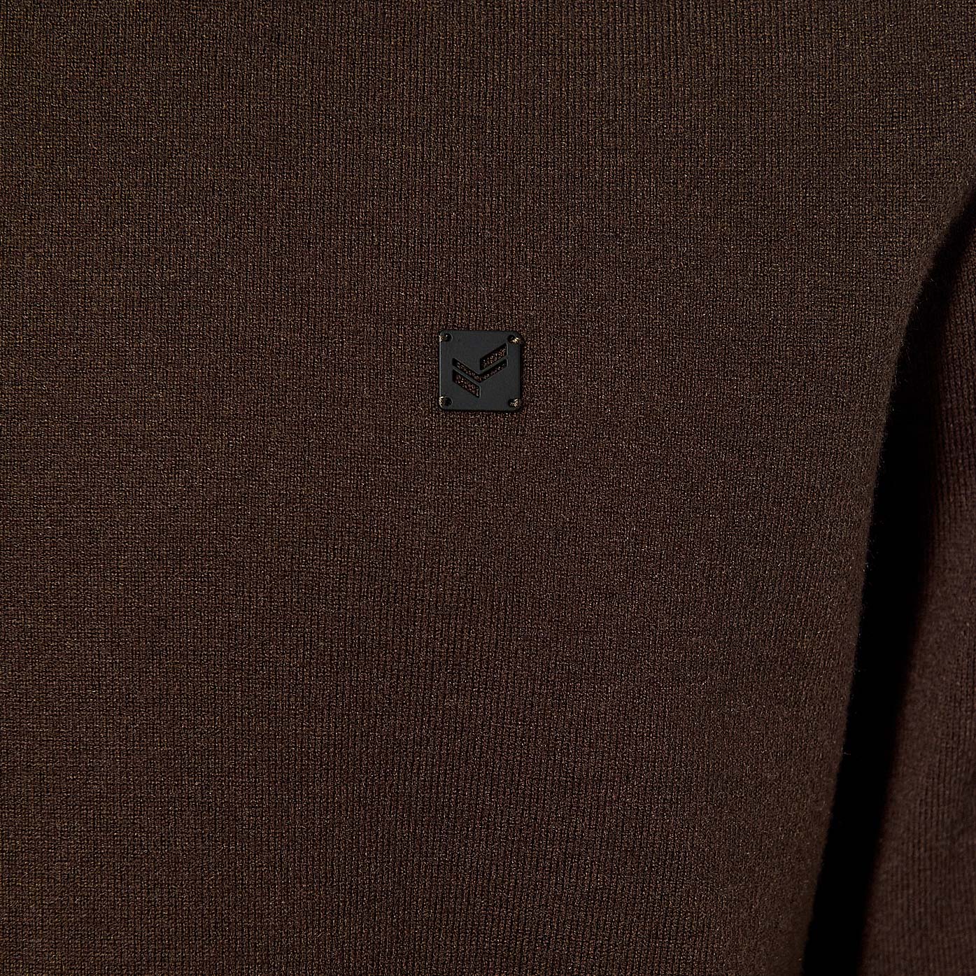 ARIAN  Pull marron Homme