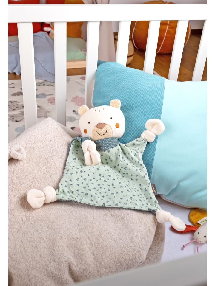 Sigikid Schnuffeltuch Bär in mint/weiß günstig kaufen onesize