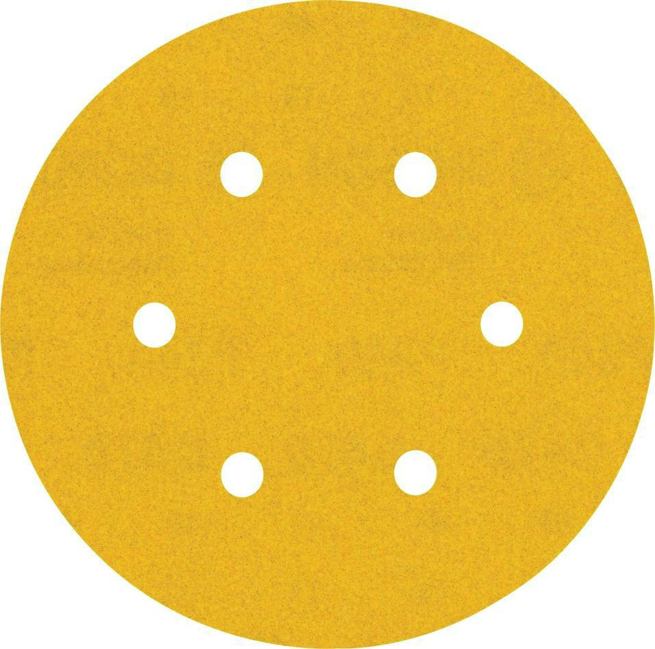Bosch Blue Zubehör 2608900819 Expert C470 Schleifpapier mit 6 Löchern für Exzenterschleifer 150 mm, K240 5 Stück