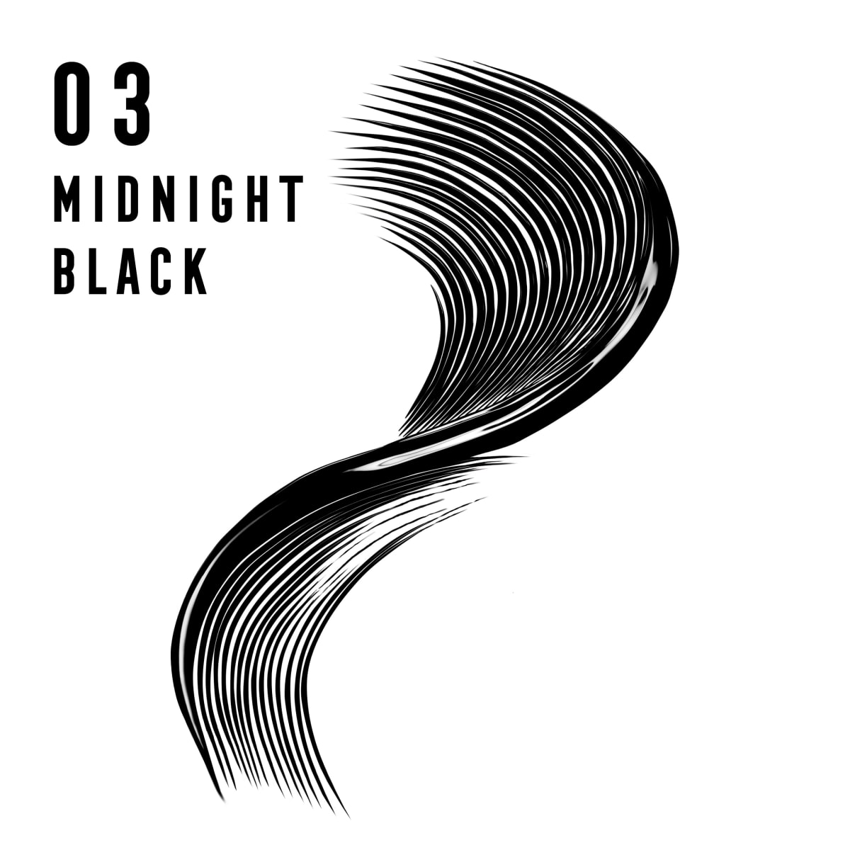 Mascara Masterpiece 2in1 Lash Wow 003 Midnight Black, 7 ml