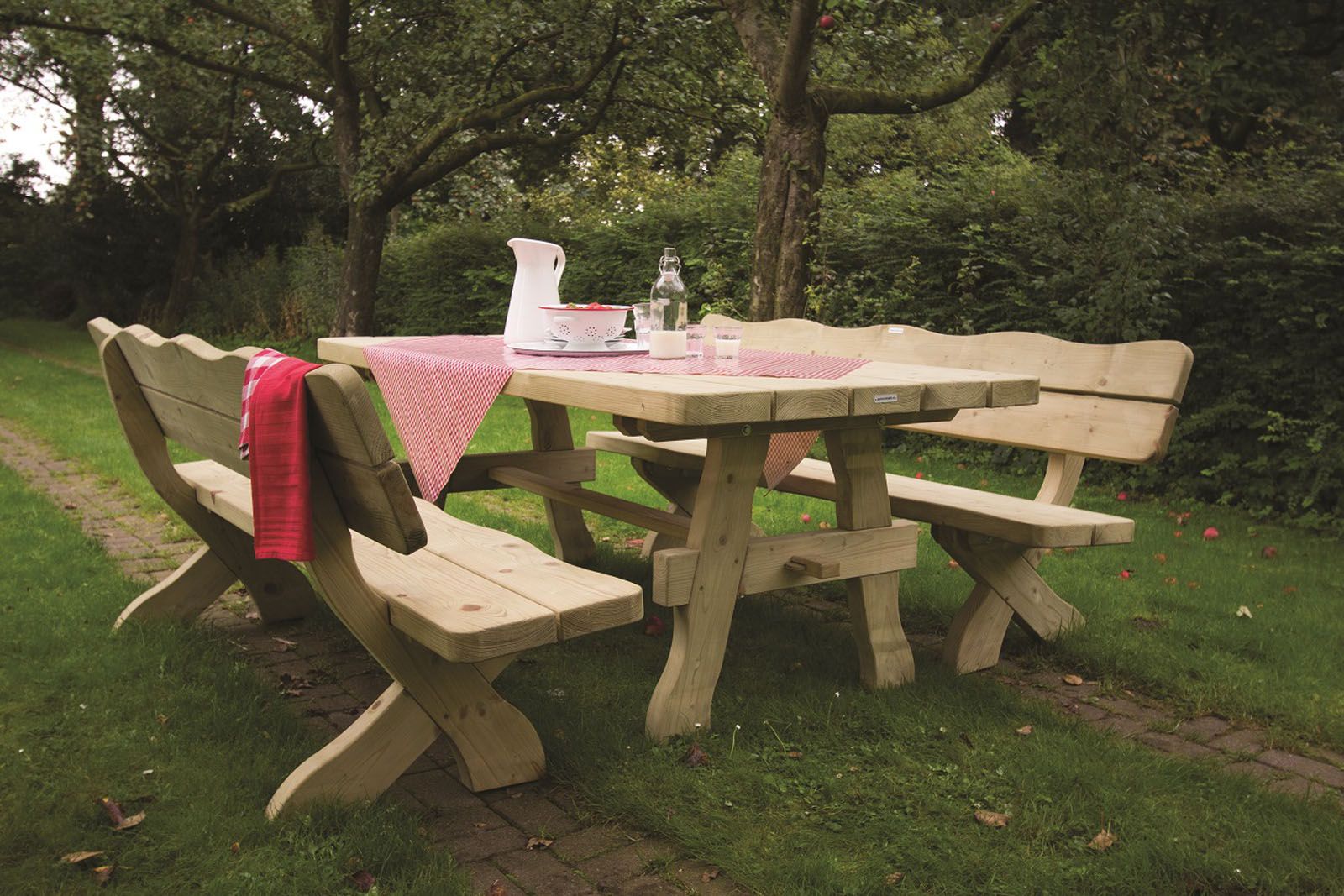 MaximaVida Provence 200 cm Gartentisch aus Holz