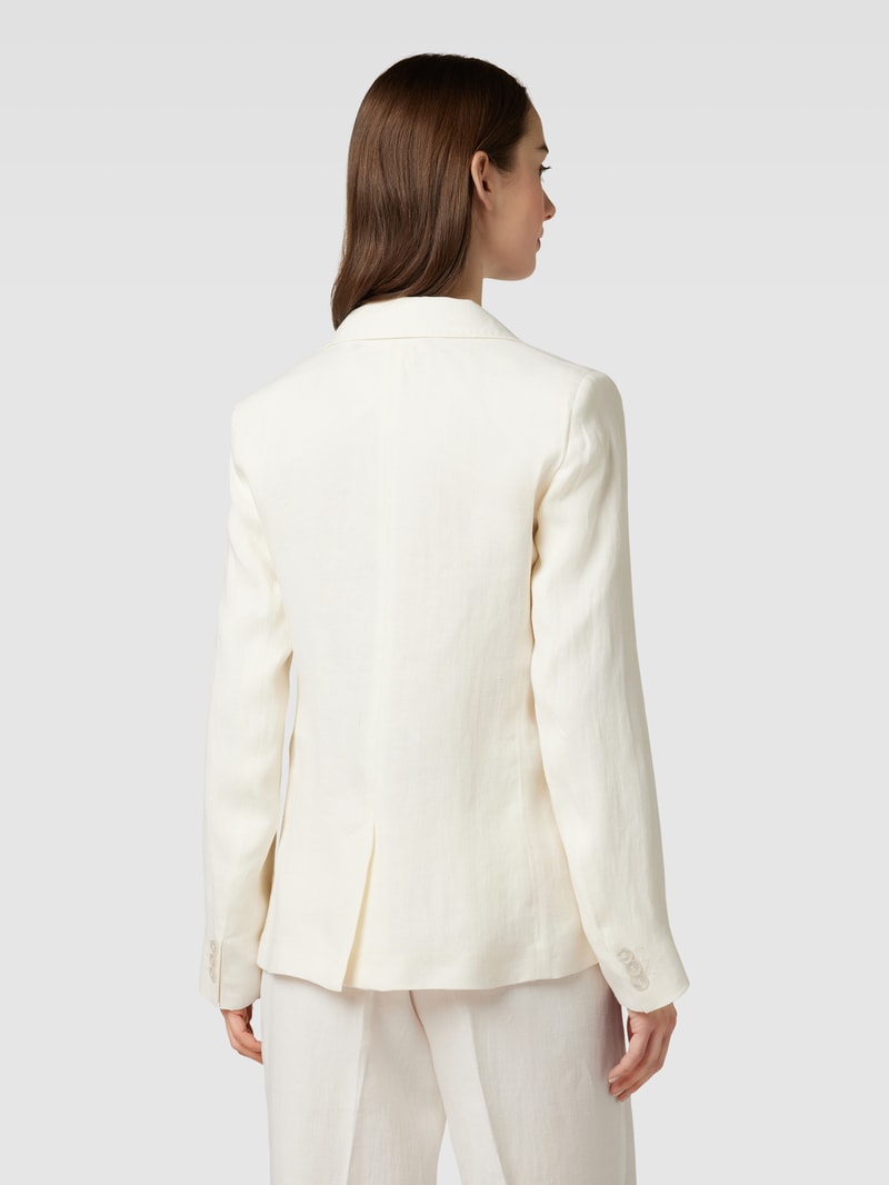 Blazer mit Reverskragen Modell 'NALUT' in weiß