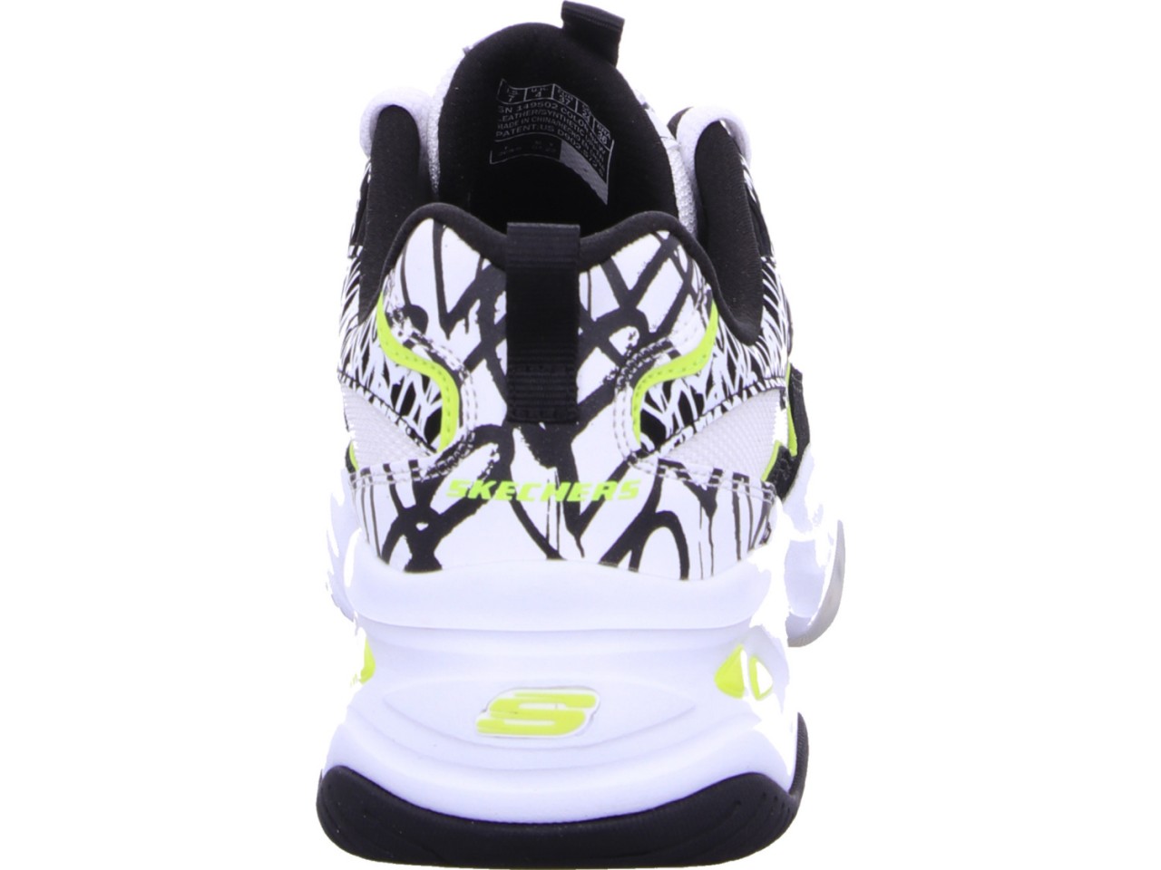 SKECHERS Freizeit Schnürer weiss D'Lites 4.0-BOLD DAYS