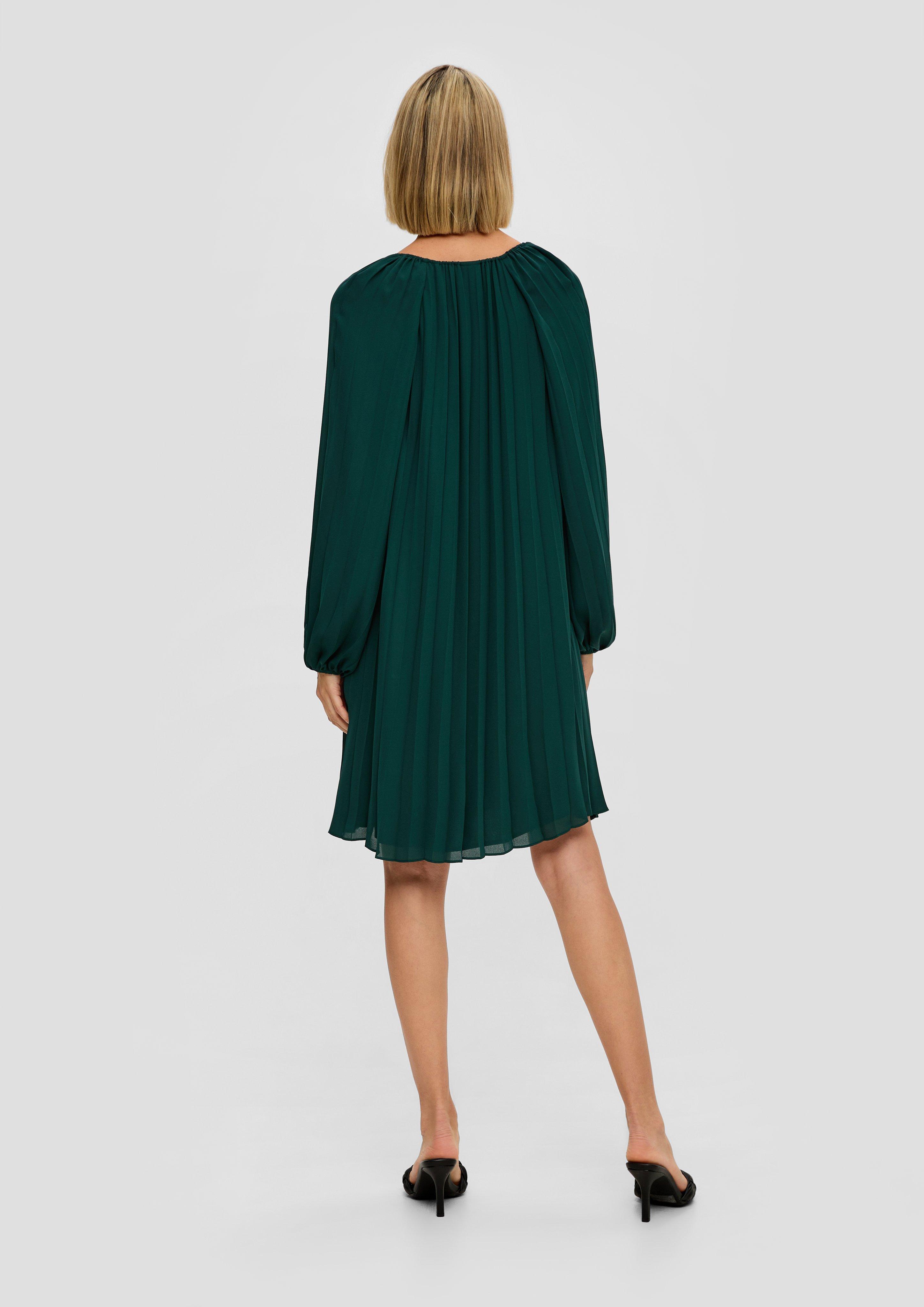 Kurzes Plisseekleid  2136204-7889