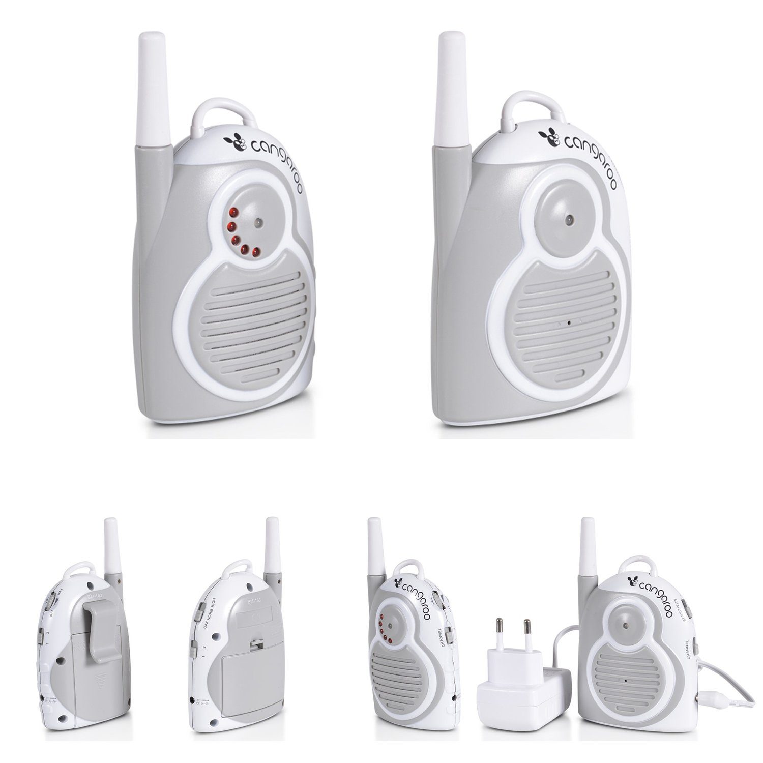 Cangaroo Babyphone Babyphone Mommy´s Sense, Reichweite bis 1,3 km, 2 Kanäle Batterieanzeige