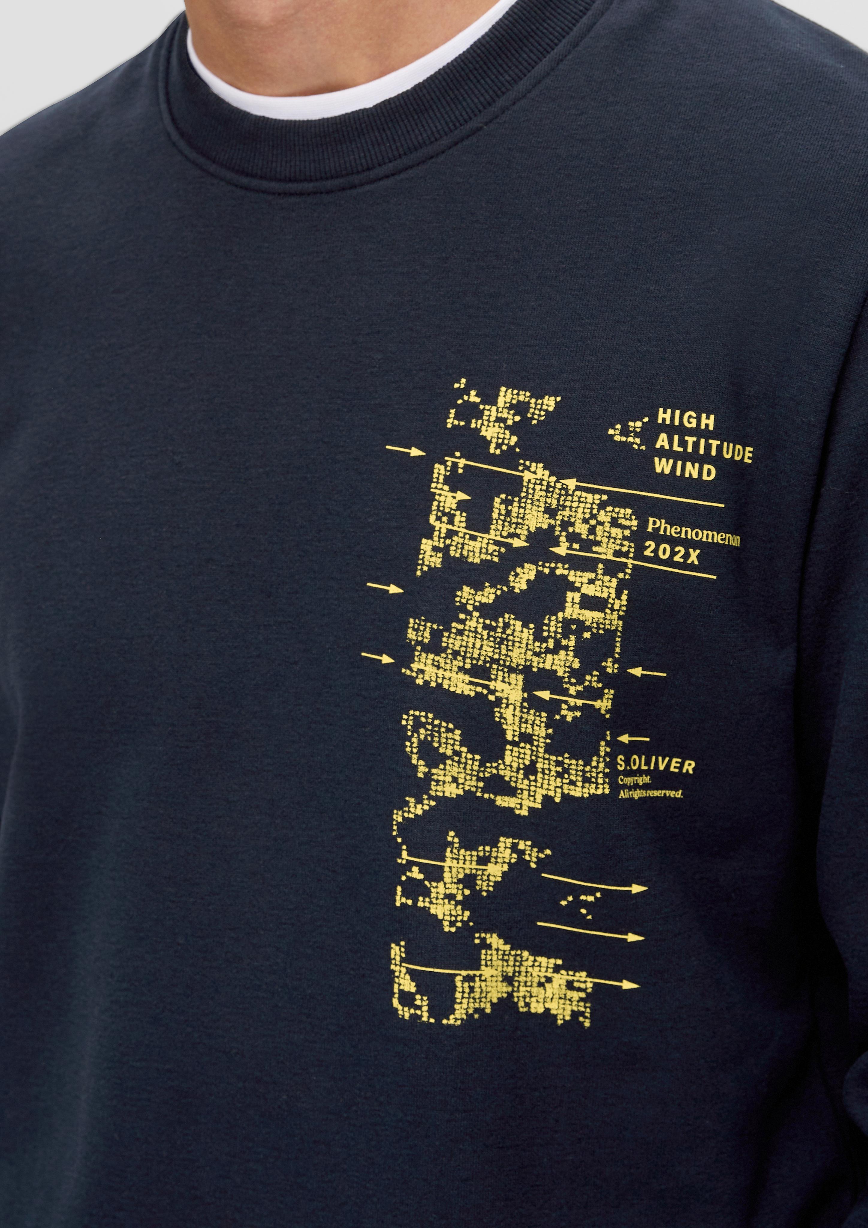 Sweatshirt mit Frontprint  2135733-59D1
