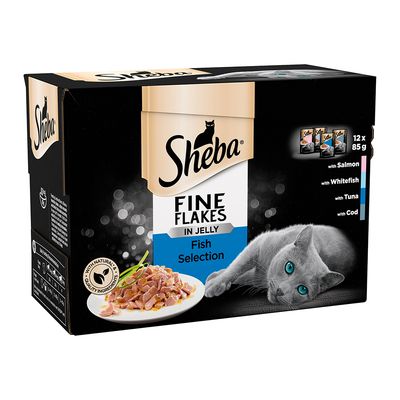 Megapack Sheba Varietäten Frischebeutel 48 x 85 g