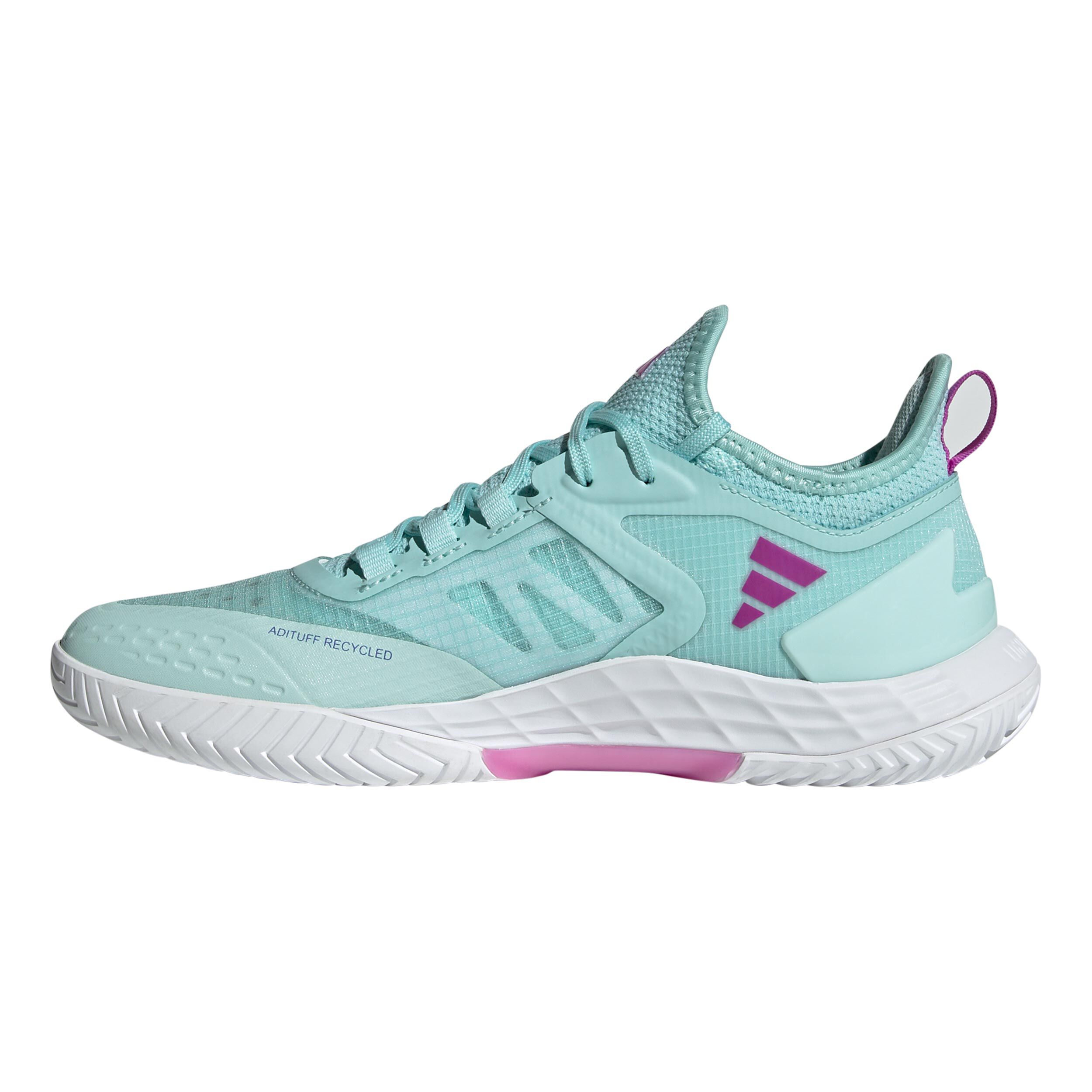 Adizero Ubersonic 4.1 Allcourtschuh Damen - Mint, Blau