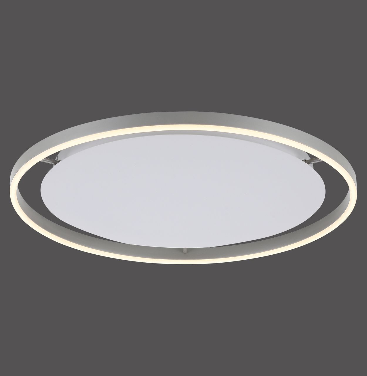 JUST LIGHT LeuchtenDirekt LED Deckenleuchte RITUS, rund, 3-Stufen Dimmer, 3000Kelvin, Innenleuchte, IP20