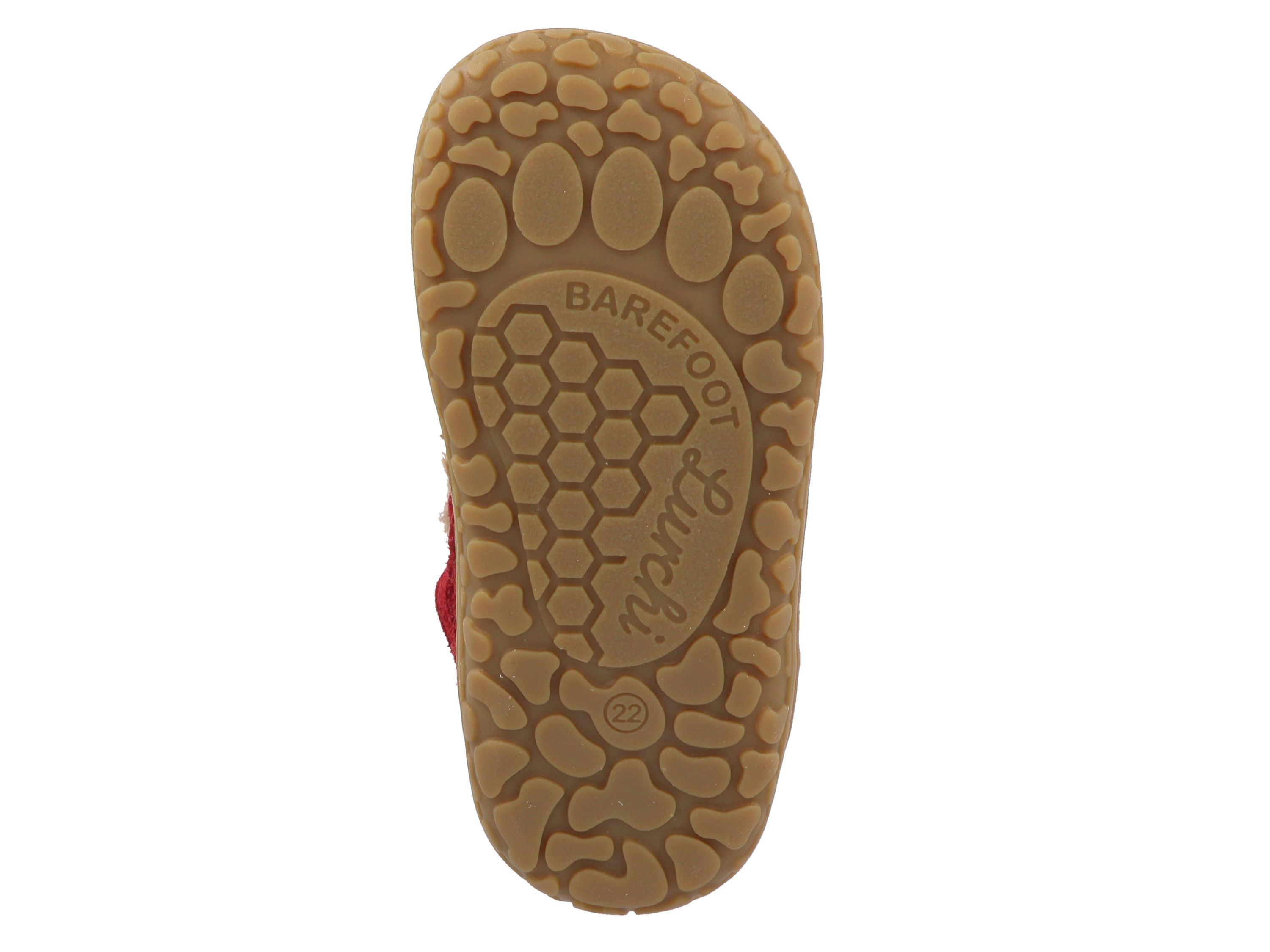 Lurchi Lauflernschuh Nurdi Barefoot - bordo