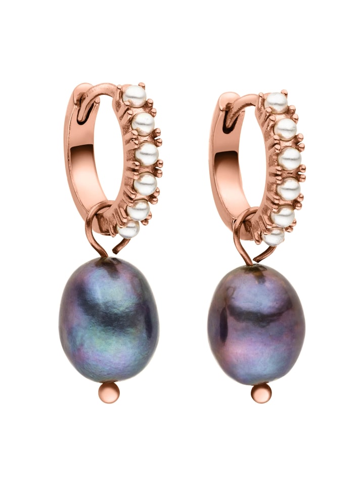 PURELEI Ohrringe Pearly in Rosegold günstig kaufen onesize