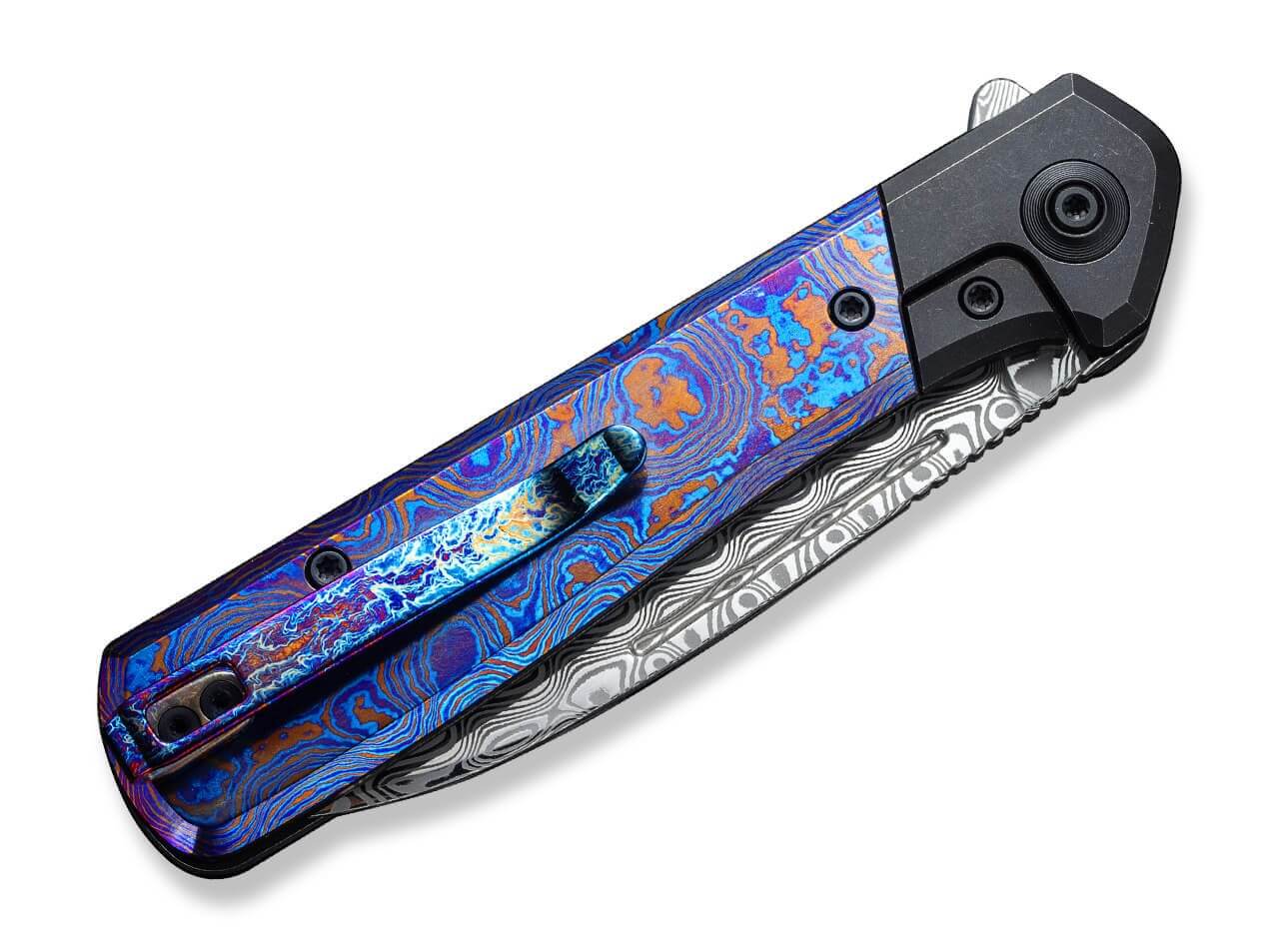 Soothsayer Damascus Purple Timascus