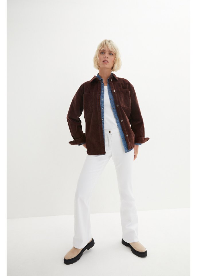 Cord-Shaket, oversized