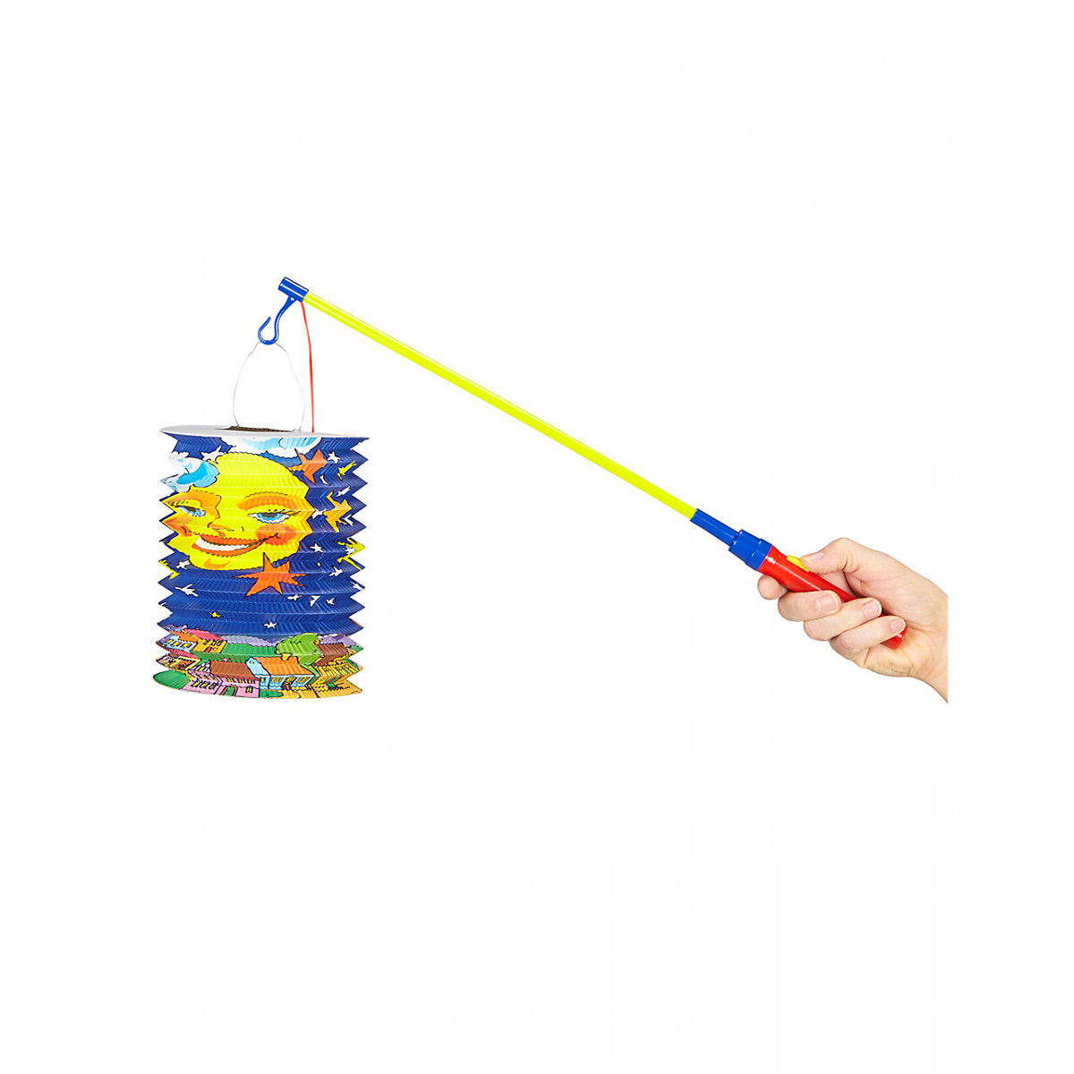 Laternenstab mit Halter für Lampions & LED Beleuchtung Partydeko