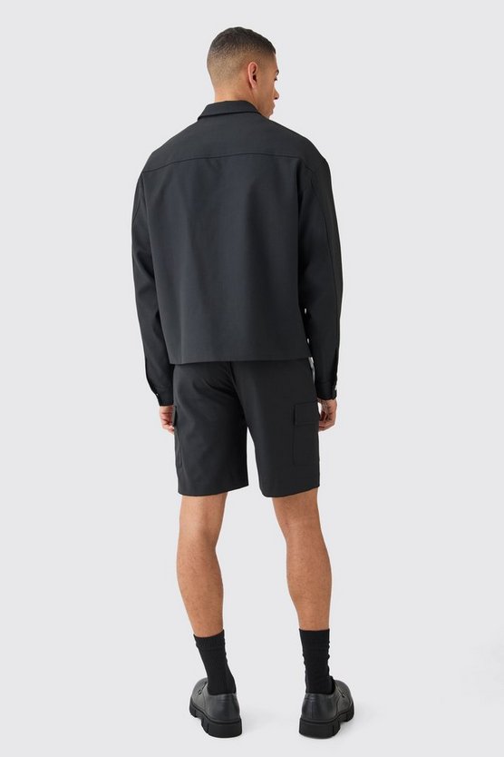 Lockere Cargo-Shorts