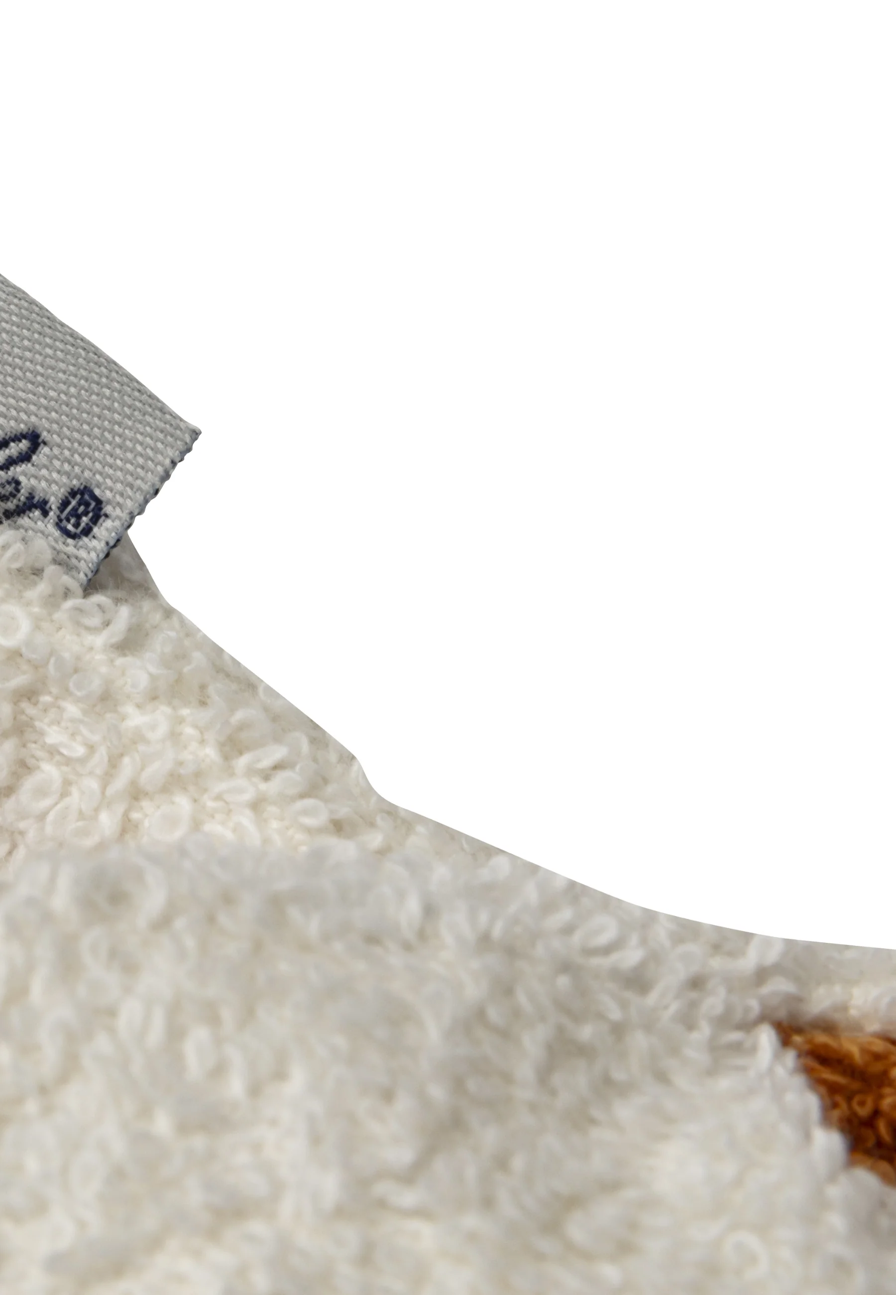 Spiel Waschhandschuh mit Motiv Ente Edda in ecru