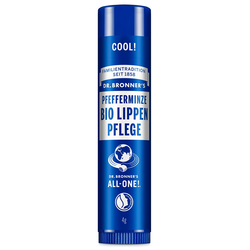 Dr. Bronner's Bio Lipbalm Pfefferminze 4 g