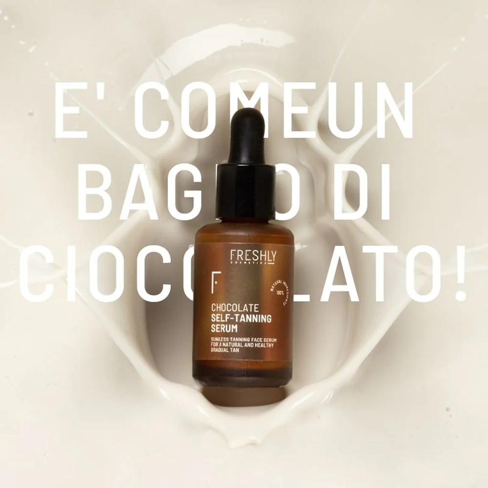 Samoopaľovacie sérum na tvár Face Chocolate - Samoopaľovacie sérum na tvár