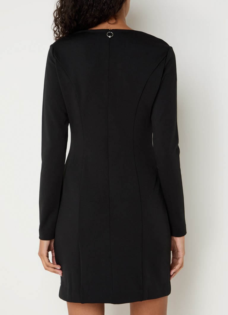 Vestido curto Kenty da HUGO BOSS com detalhe em tule