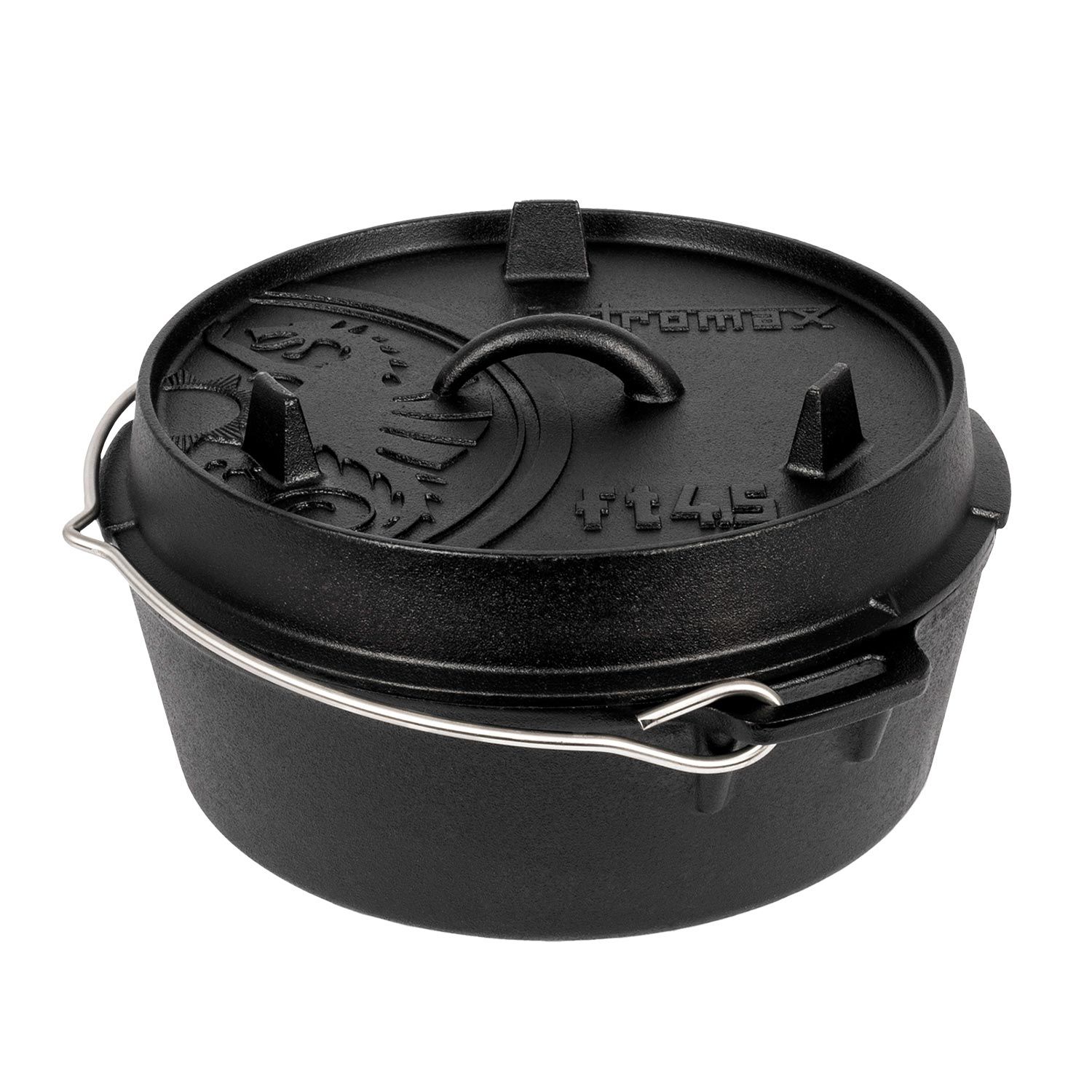 Dutch Oven Feuertopf ohne Standfüße