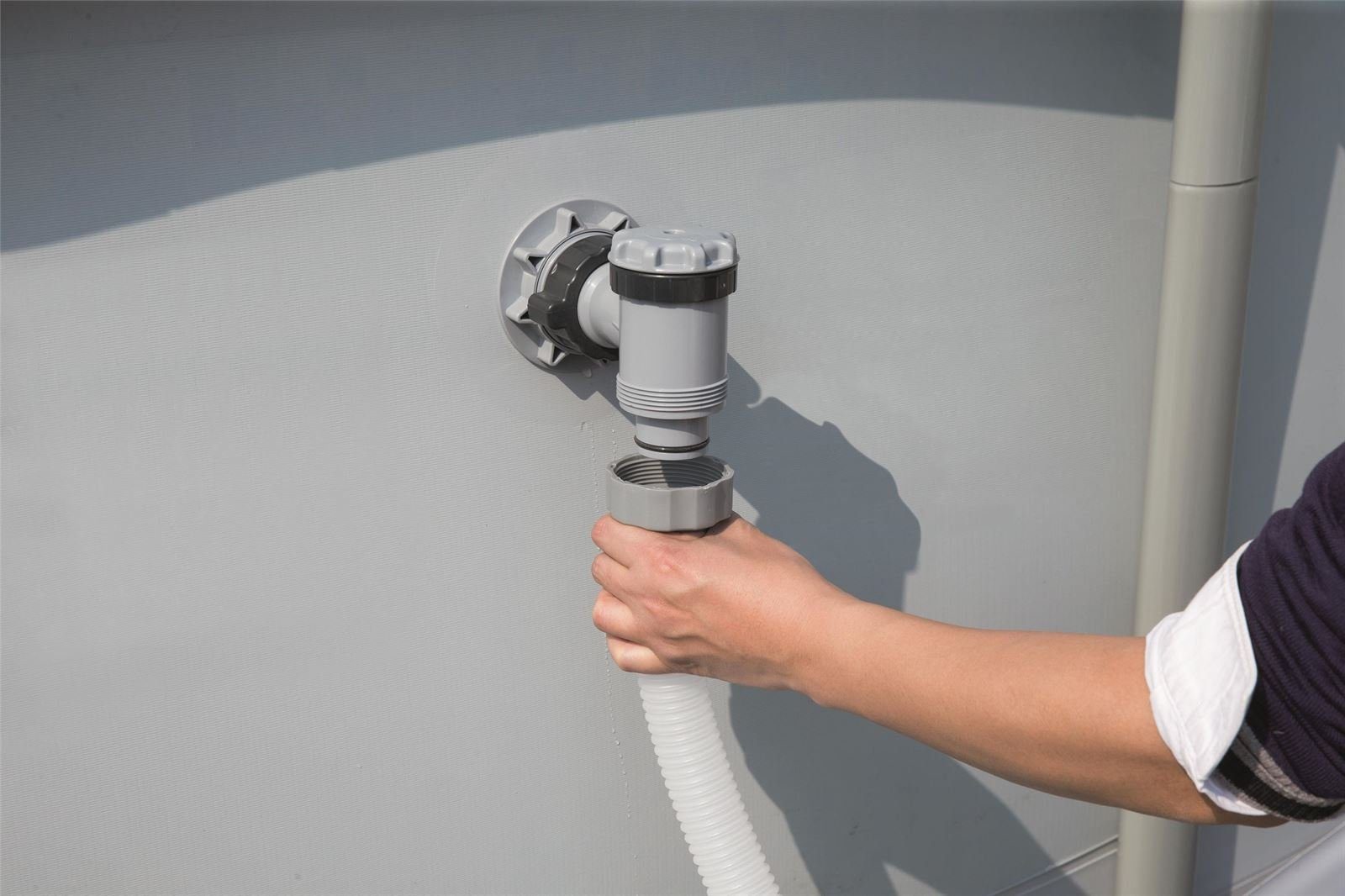 Bestway Pool-Solarkollektor Bestway Flowclear Solar-Poolheizung 110 x 171 cm, (Bestway Flowclear Solar-Poolheizung für Filtersysteme)