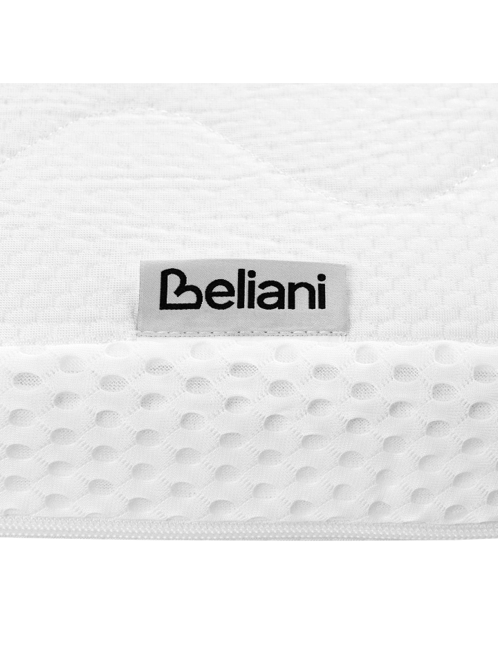 Beliani Topper FROSTY in Weiß - (W) 180 x (H) 6 x (L) 200 cm günstig kaufen onesize