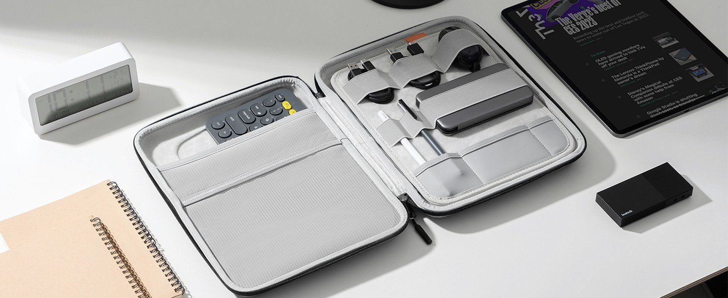 Inateck Tablet-Hülle 11 Zoll Hartschalen Tablet Tasche Hülle für iPad Pro Air