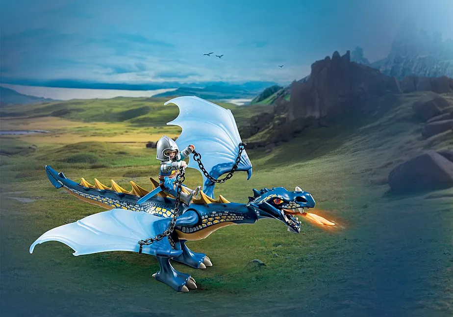 Drache im Gefecht