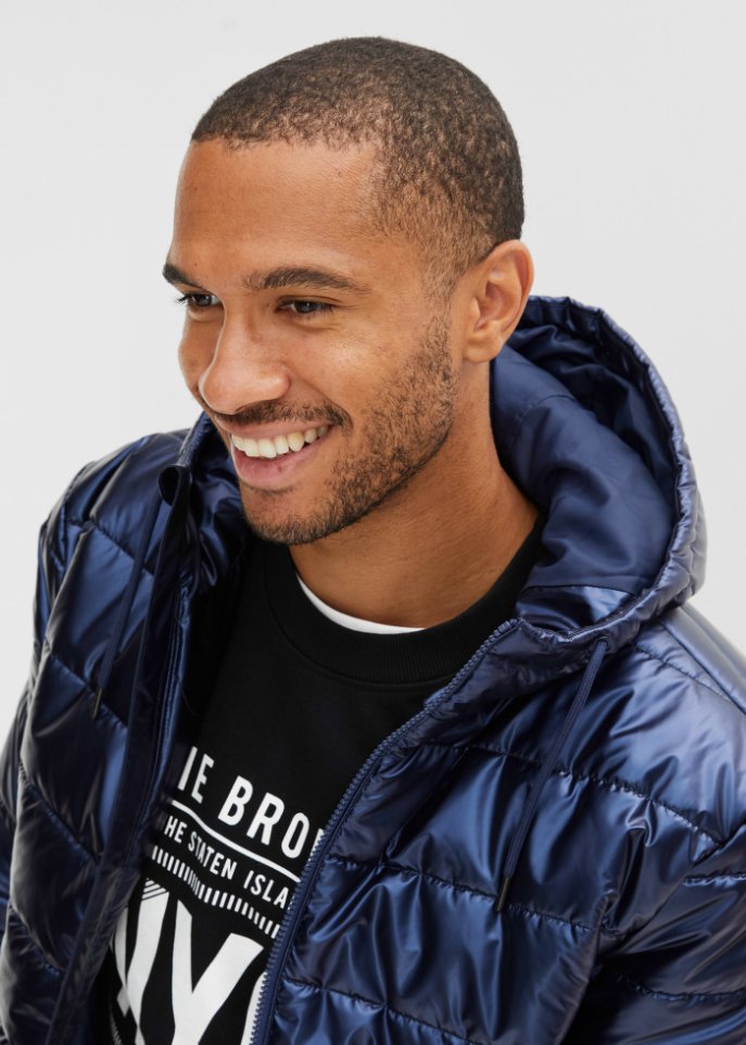 Steppjacke mit Kapuze