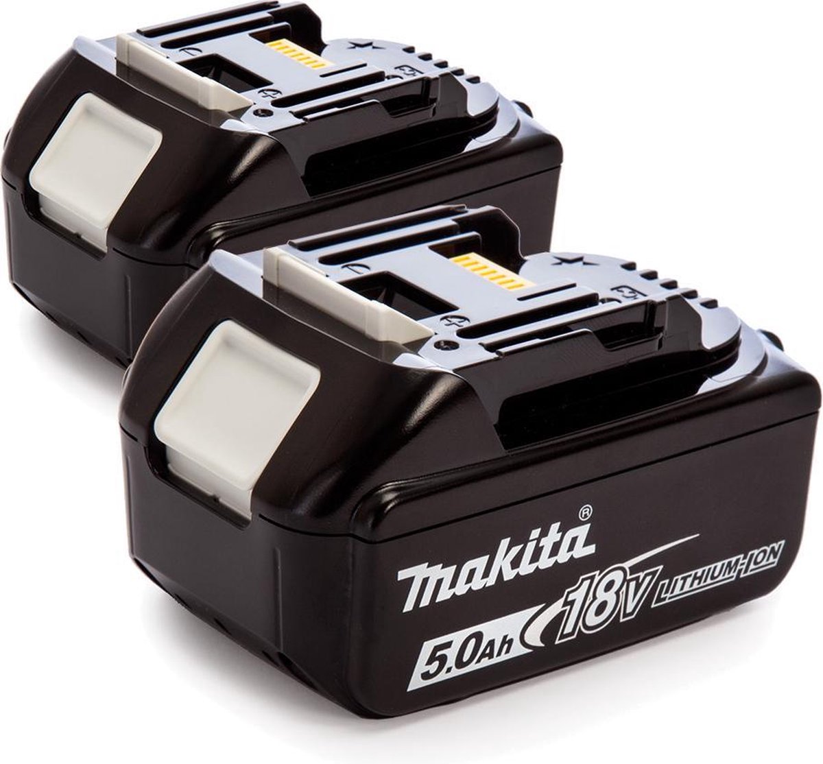 Accessori Makita BL1850BDUO BL1850B Duopack - 2 batterie da 18 Volt 5.0Ah agli ioni di litio