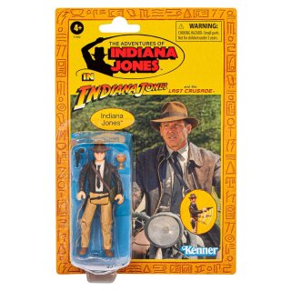 Indiana Jones Retro Collection Actionfigur Indiana Jones (Der letzte Kreuzzug) 10 cm