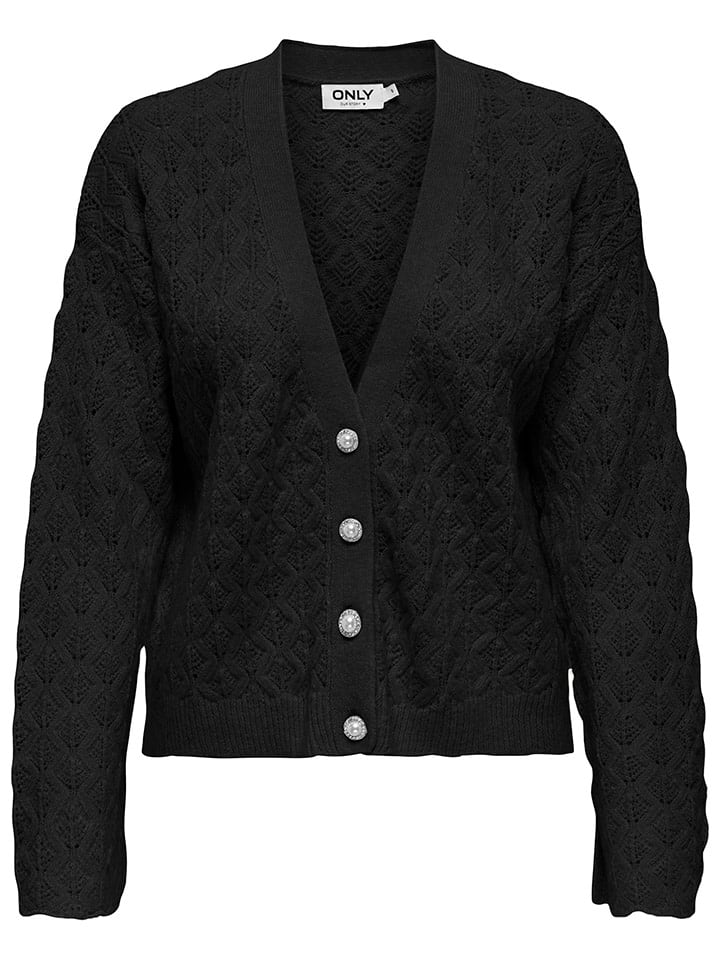 ONLY Cardigan in Schwarz günstig kaufen