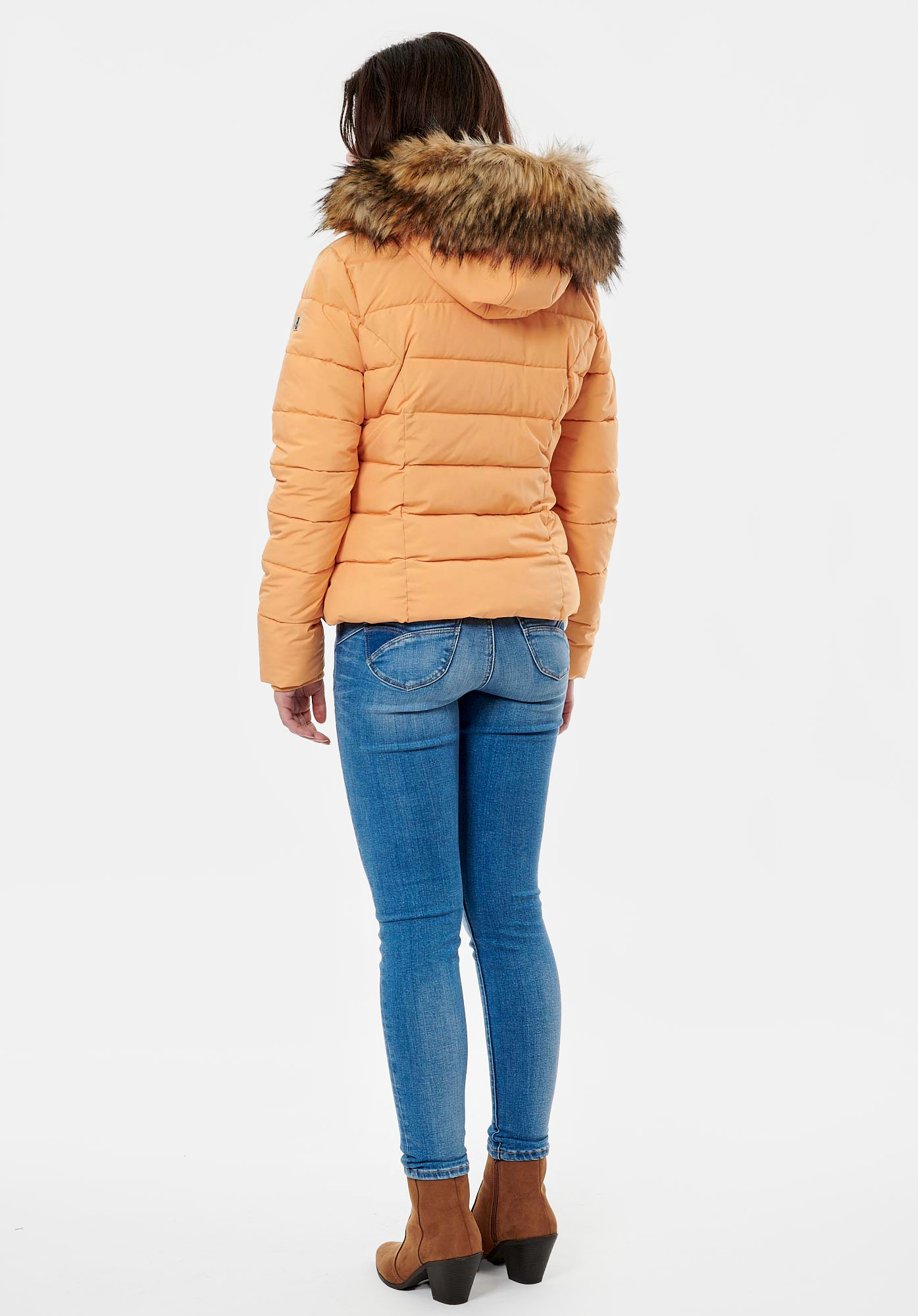 DABBY  Doudoune jaune femme