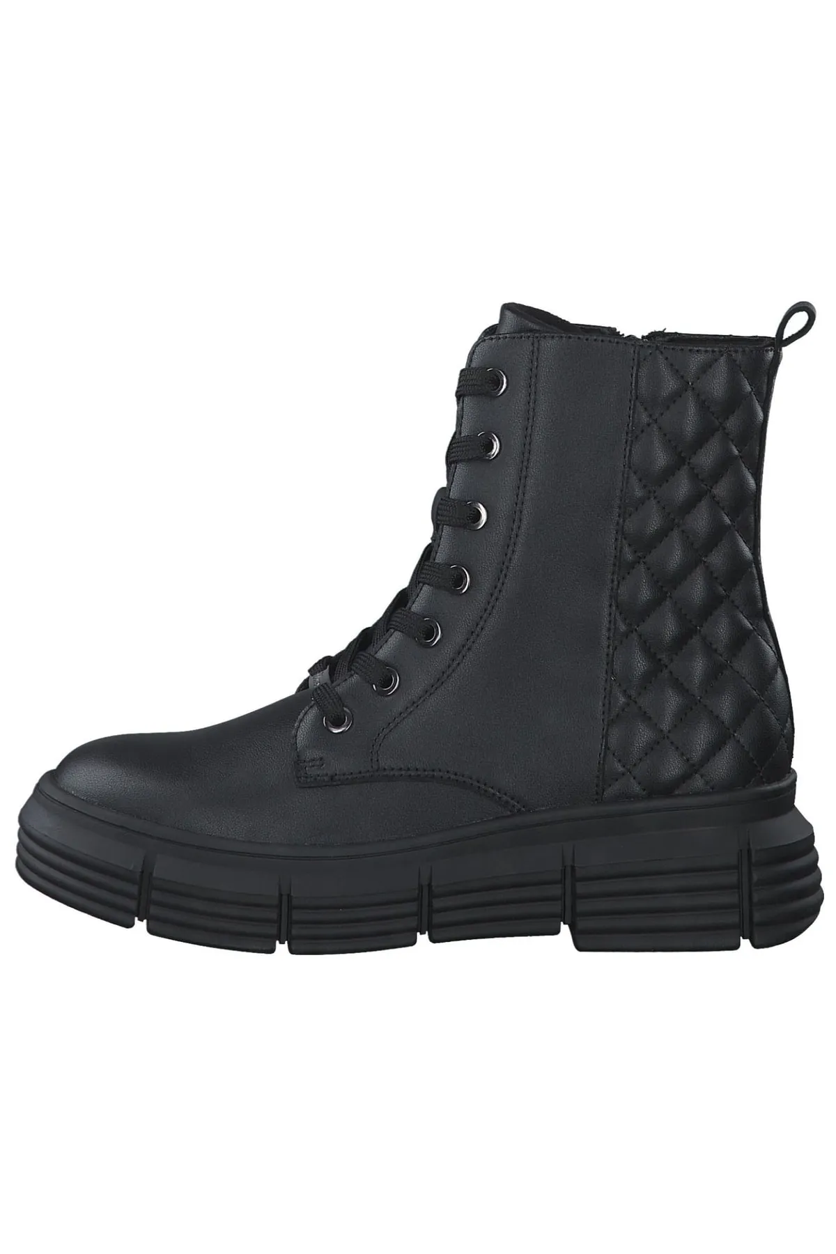 s.Oliver  Stiefelette - Schwarz - Blockabsatz
