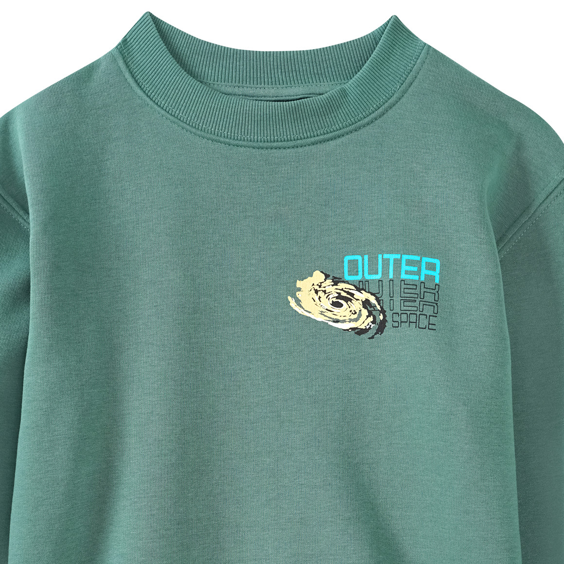 Jungen Sweatshirt mit großem Rückenprint