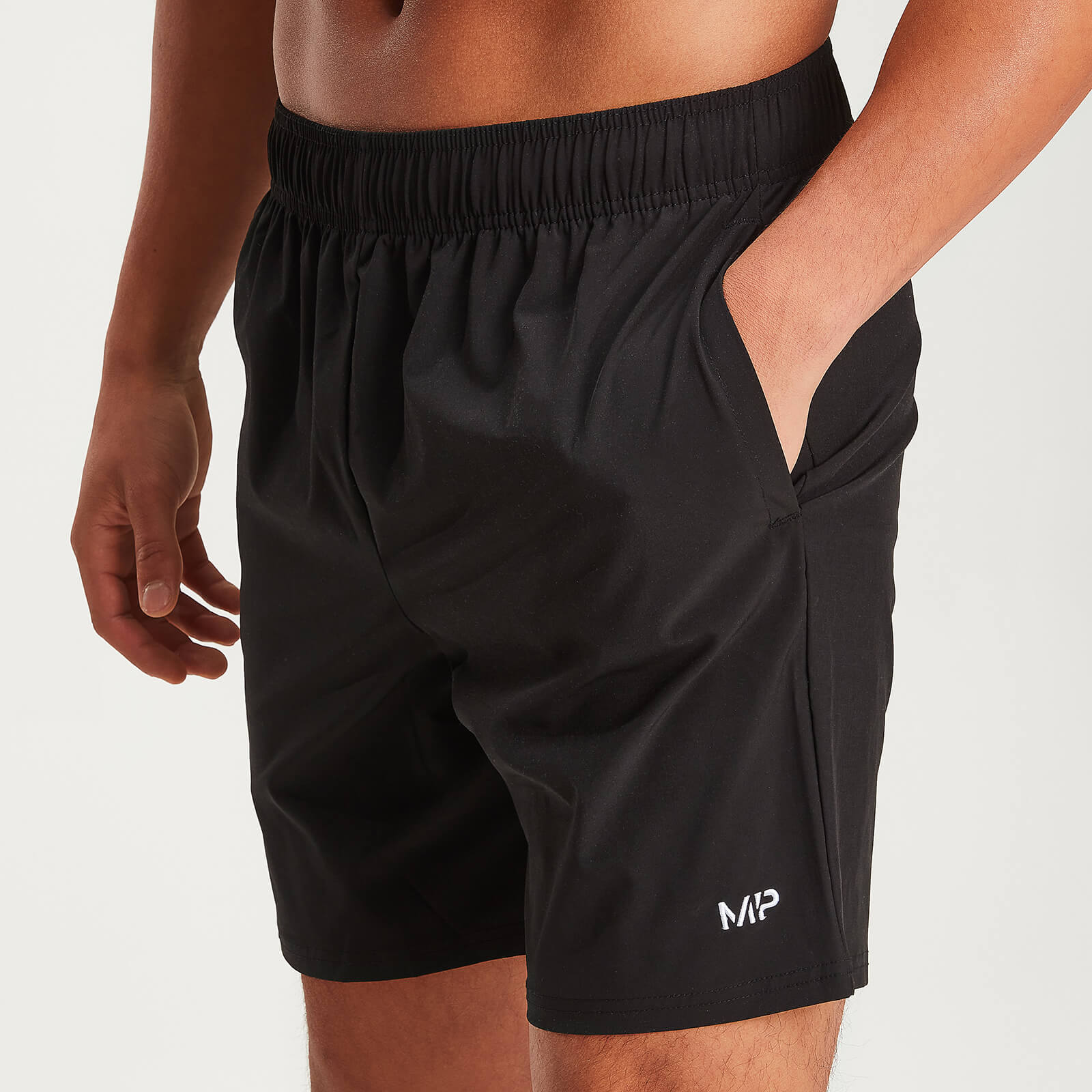 Short D'entraînement Tissé MP Pour Homme - Noir