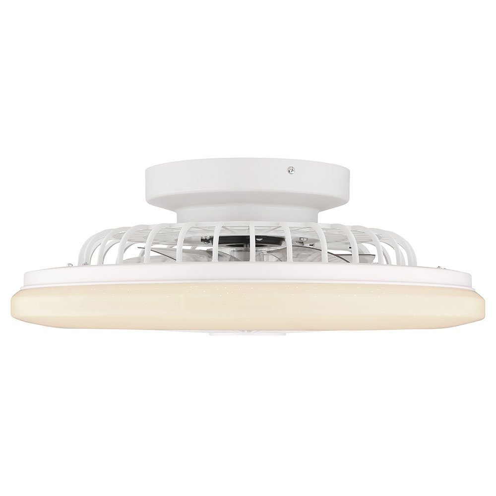 etc-shop Deckenventilator, LED Deckenventilator inkl. Fernbedienung Sterneneffekt Dimmbar