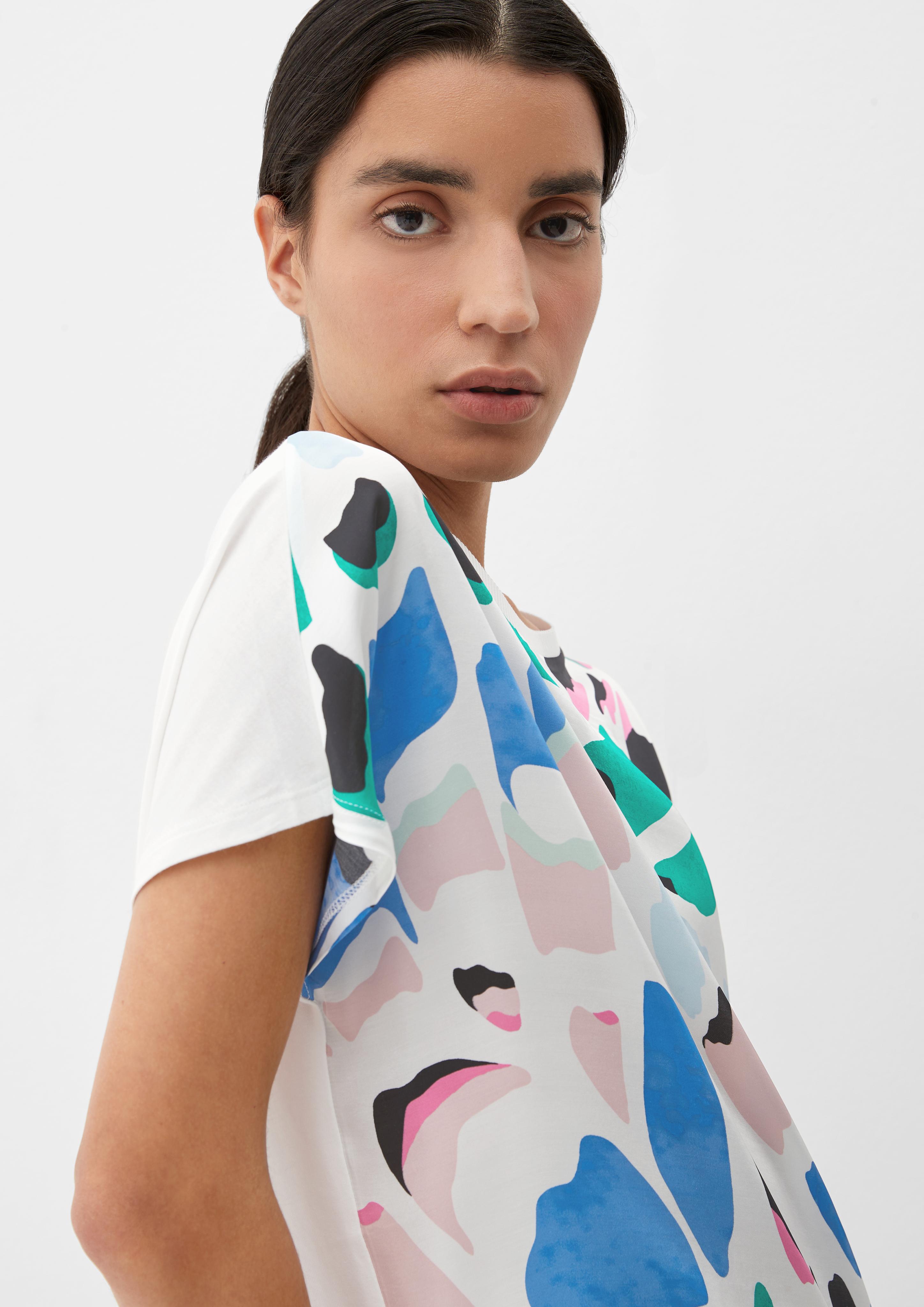T-Shirt im Fabricmix  2129631-02A0