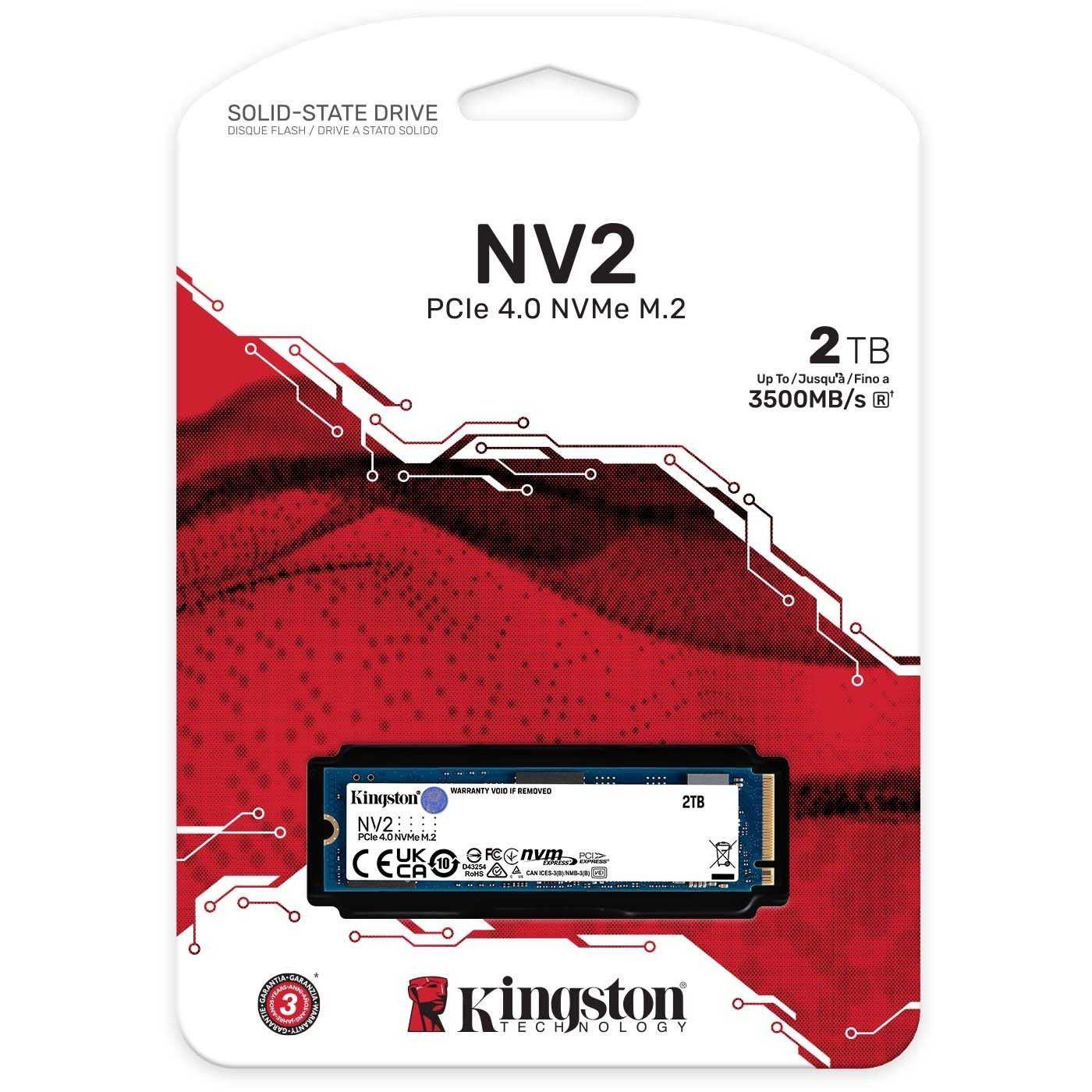 Kingston KINGSTON NV2 2TB SSD-Festplatte