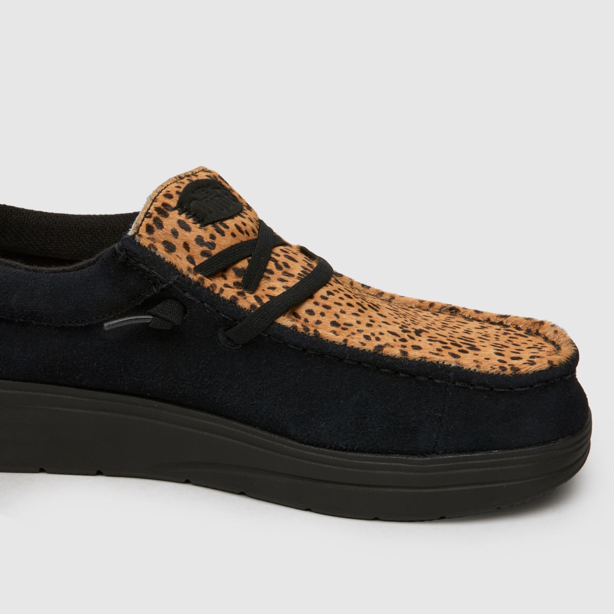 HEYDUDE Wendy Luxe sportcipő fekete színben