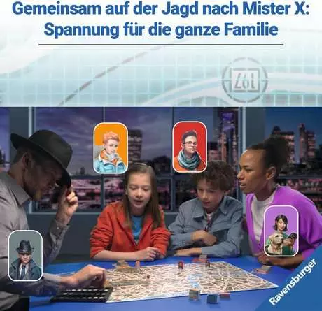 Scotland Yard - Spiel ab 8 Jahren