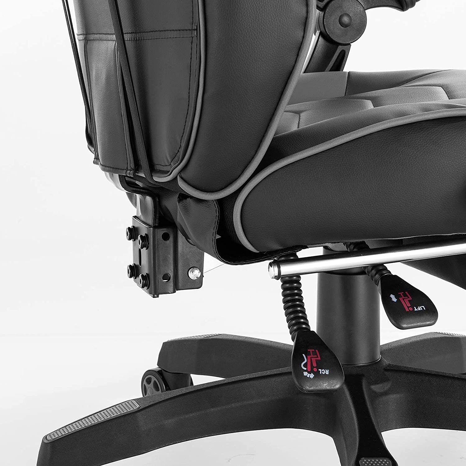 Woltu Gaming-Stuhl (1 St), 145 Grad Neigungswinkel, höhenverstellbar